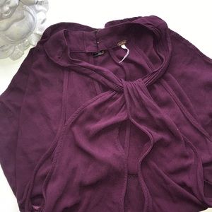 Free people burgundy top